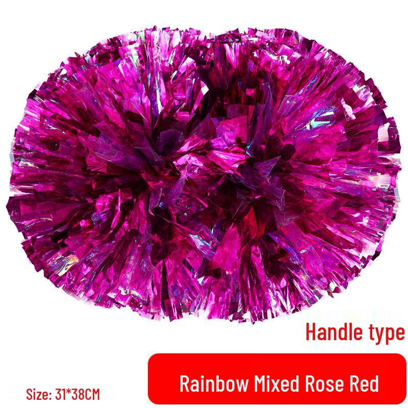 Ручные помпоны для чирлидинга и цветы для танцевальных выступлений