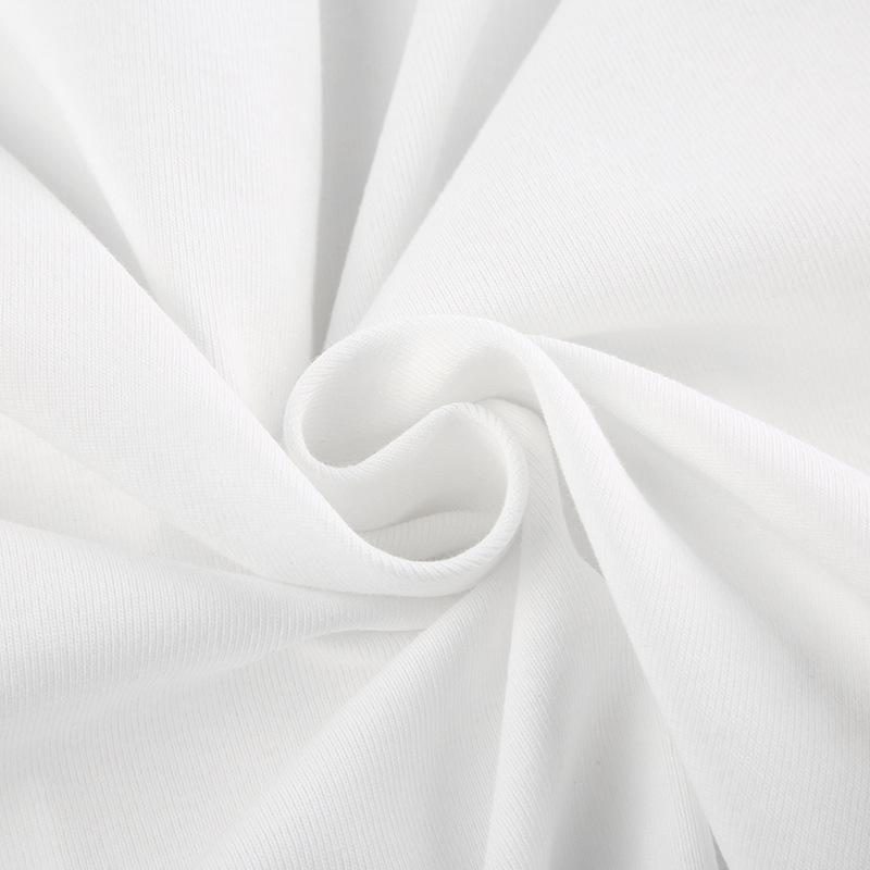 Bandage Folds Square Collar Crop Top Women Fairycore Y2k White T Shirts Basic Knitted Elegant Tees Vintage 2000s Clothing