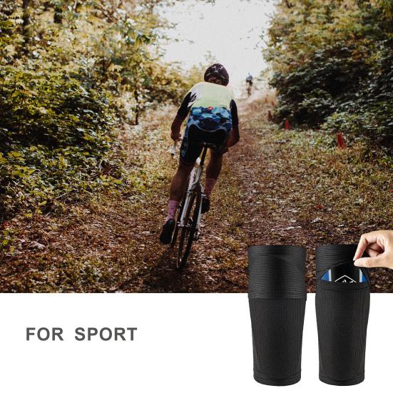 1 пара футбольных рукавов для защиты голени, высокая эластичность, бесшовные, нескользящие, ударопрочные, взрослые, подростки, футбольные носки, экипировка для спорта на открытом воздухе