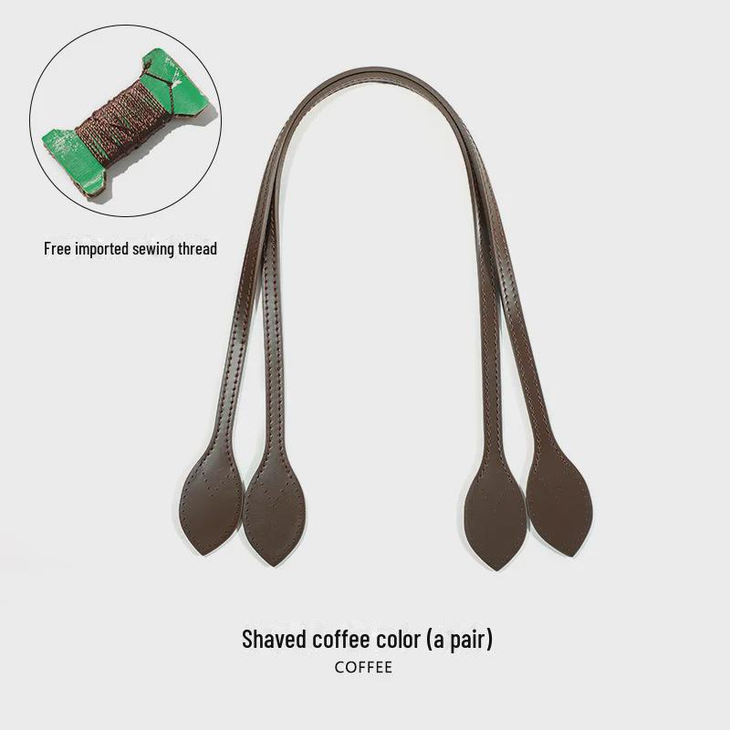 MHS-C-58 Сменный ремень из кожи растительного дубления для сумки через плечо Neverfull Checkerboard, ширина 1 см