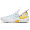 KT Fly Non-Slip Wear-Resistant Low-Top Basketball Shoes Men Sneaker White Yellow 112321606-5