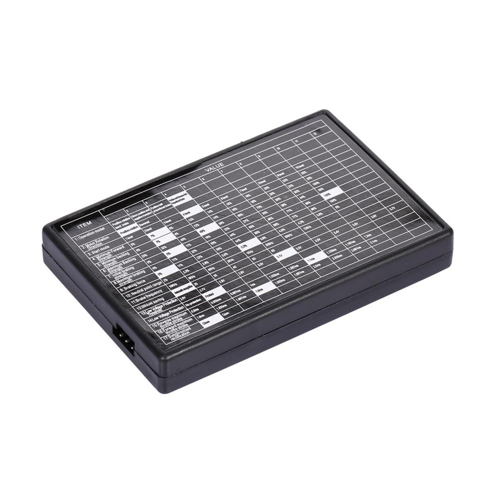 Водонепроницаемый 3670 2650KV бесщеточный двигатель 120A бесщеточный ESC комбинированный набор карт для программирования для 1/8 пульта дистанционного управления