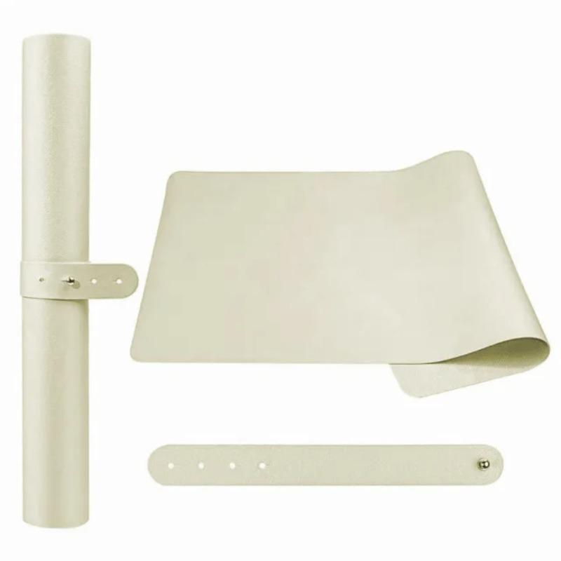 Nail Art Table Mat Foldable Hand Rest Pad For Nail Armrest Cushion PU Leather Studio Desk Mat