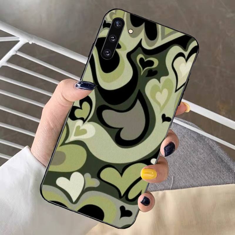 Чехол для телефона с сердечком для Samsung Note 5 7 8 9 10 20 pro plus lite ultra A21 12 72