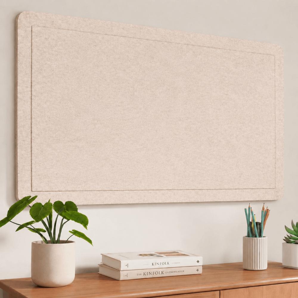 40x60cm Wall Organizer Frameless Pin Board Professional Memo Board Photo Display