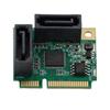 Mini Pci-Express To 2 Ports Sata 3.0 Expansion Adapter Card Mini Pcie To Dual Sata Add On Card