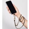 High Quality Phone Lanyard Women's Metal Chain With Pearl Phone Case Universal Diagonal Cross Bag Decoration Phone Chain