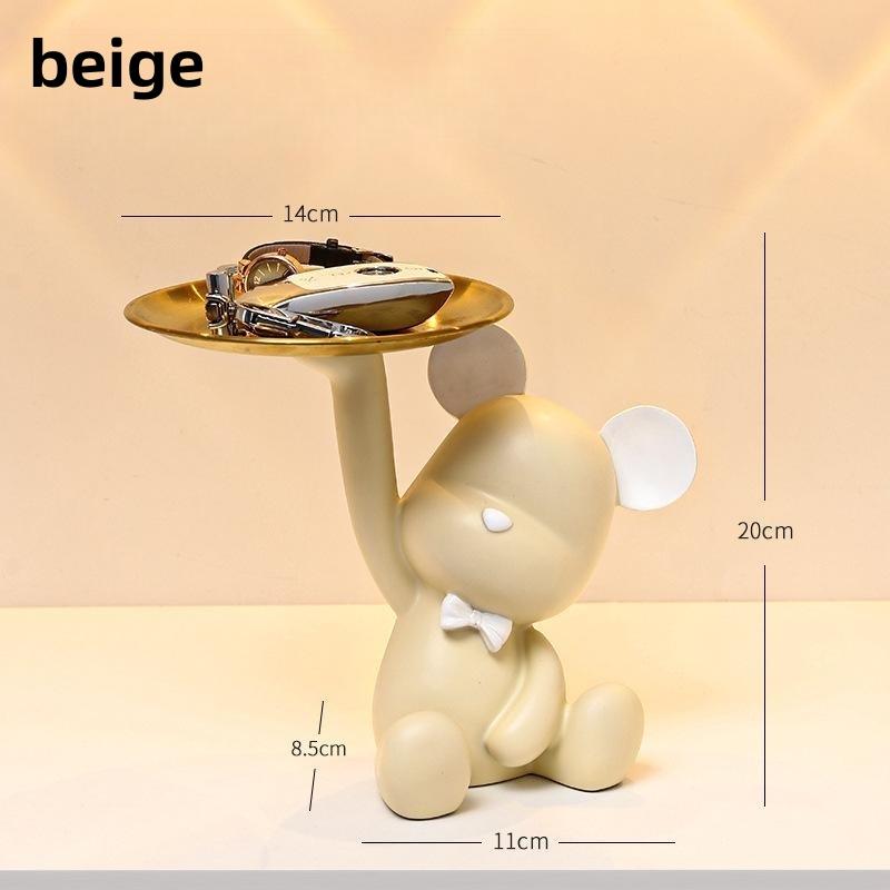 Хранение ключей при входе, Жестокие медвежьи украшения, Поддоны, Аксессуары для дома, Ремесленные изделия, Оптовые шкафы под телевизор, Украшения для рабочего стола