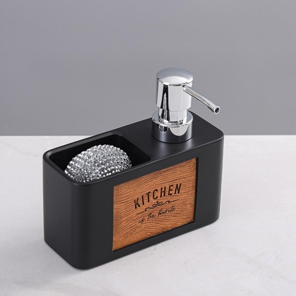 Многофункциональная головка насоса Кухонный дозатор мыла 160 мл Органайзер для раковины Держатель для губки Нажимной ABS дозатор жидкого мыла Мытье рук