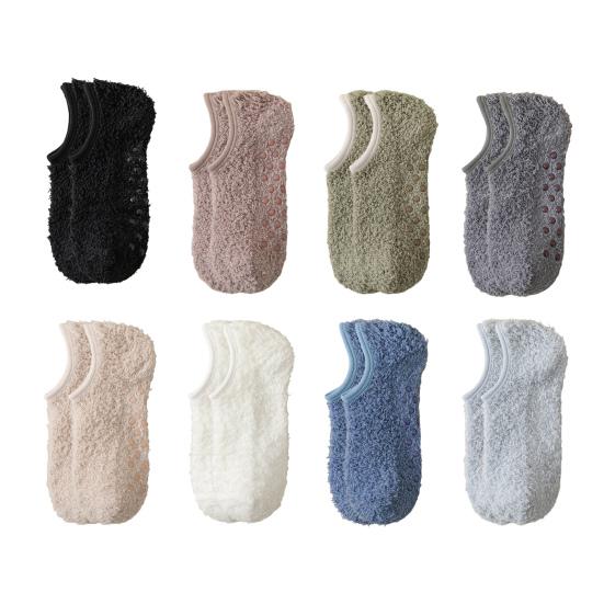Soft Slipper Socks for Women Fuzzy Floor Socks with Grips