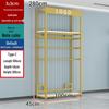 Multi-functional Fabric Sample Display Rack for Curtain Showroom and Home Textile Shop