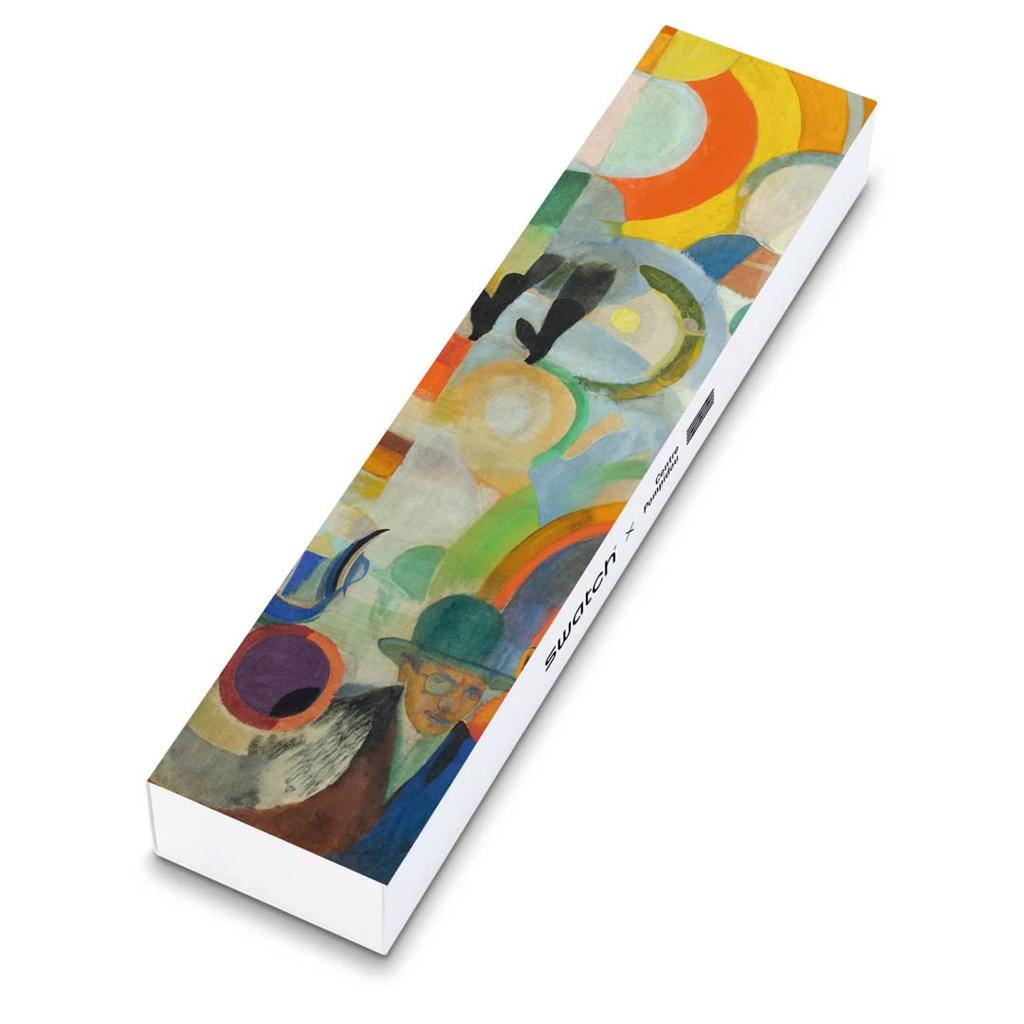 Часы Swatch BY ROBERT DELAUNAY Gent GZ712 Blue [Swatch] КАРУСЕЛЬ,