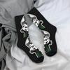 Ghost Band Cartoon Stockings Men's  Socks High Quality Fashion Socks Autumn Outdoor Sports Non Slip Pattern Socks Gift