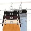 Metal Multi Layer Hanger Non Slip Tips Clip Hanger New Skirt Hanger  Closet Organization