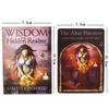 Wisdom Of Hidden Realms Oracle Cards A 26 English Fate Divination Deck Borad Games
