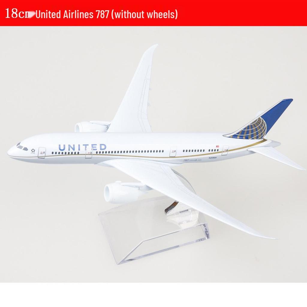 Модель самолета Airbus A380 авиакомпании China Southern Airlines, 18 см, из сплава