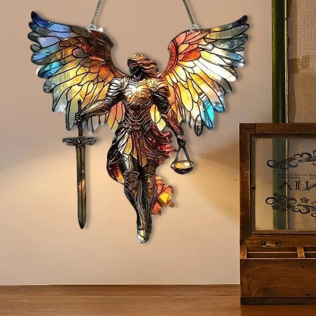 Красочное художественное украшениеЗначительное и изящное украшение, которое улучшит атмосферу в любой комнатеАкриловое украшение, элегантный религиозный подарок