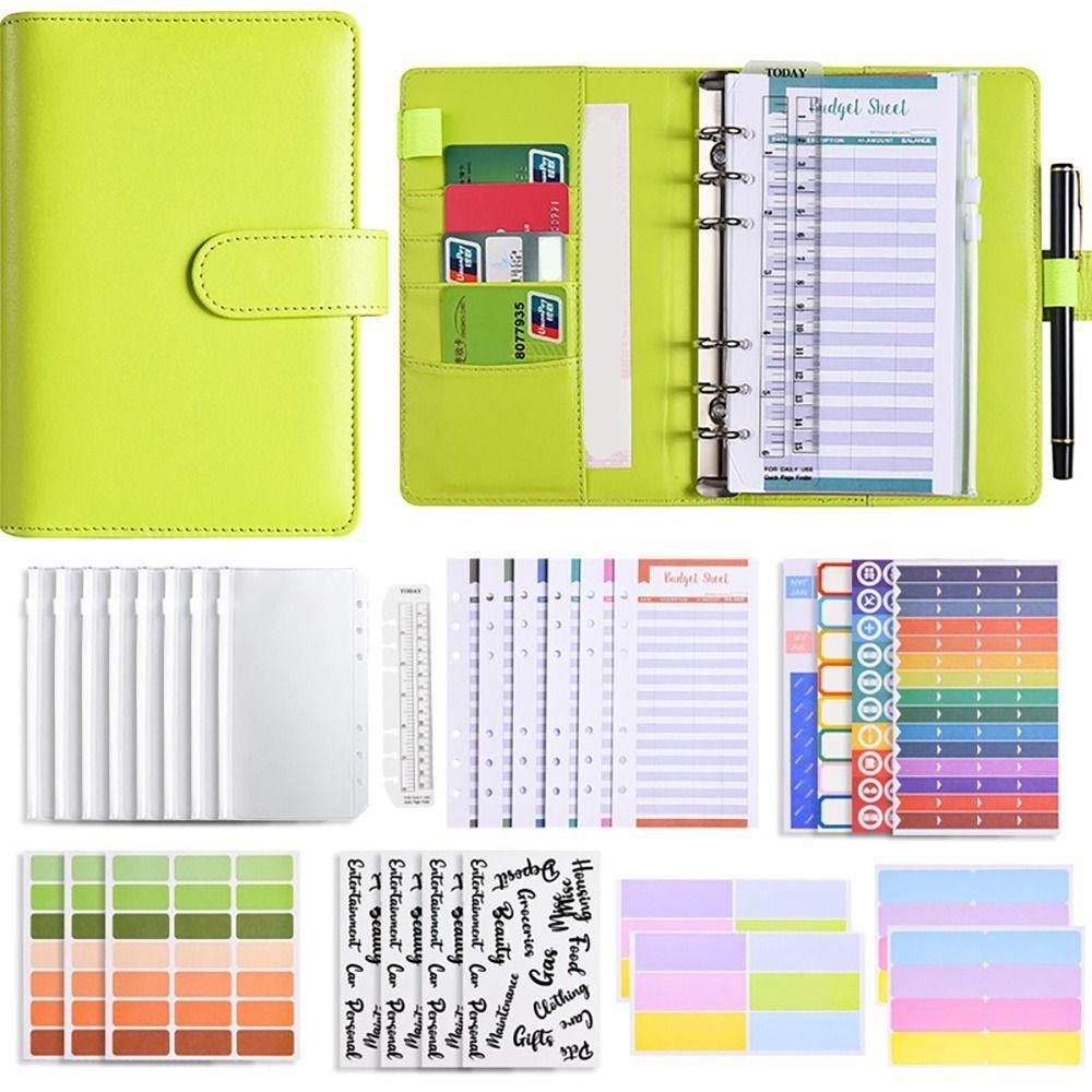 With Zipper Cash Envelopes Money Organizer for Cash Expense Sheets Savings Binder Adult