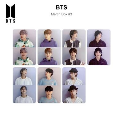 BTS Мерч-коробка №3 Официальная фотокарточка