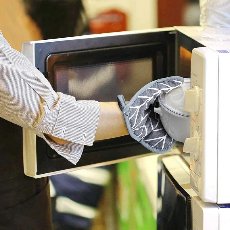 2 шт., кухонные прихватки, набор прихваток для прихваток и прихваток для духовки, рукавицы, термостойкие термозащитные перчатки для приготовления горячей кастрюли и выпечки