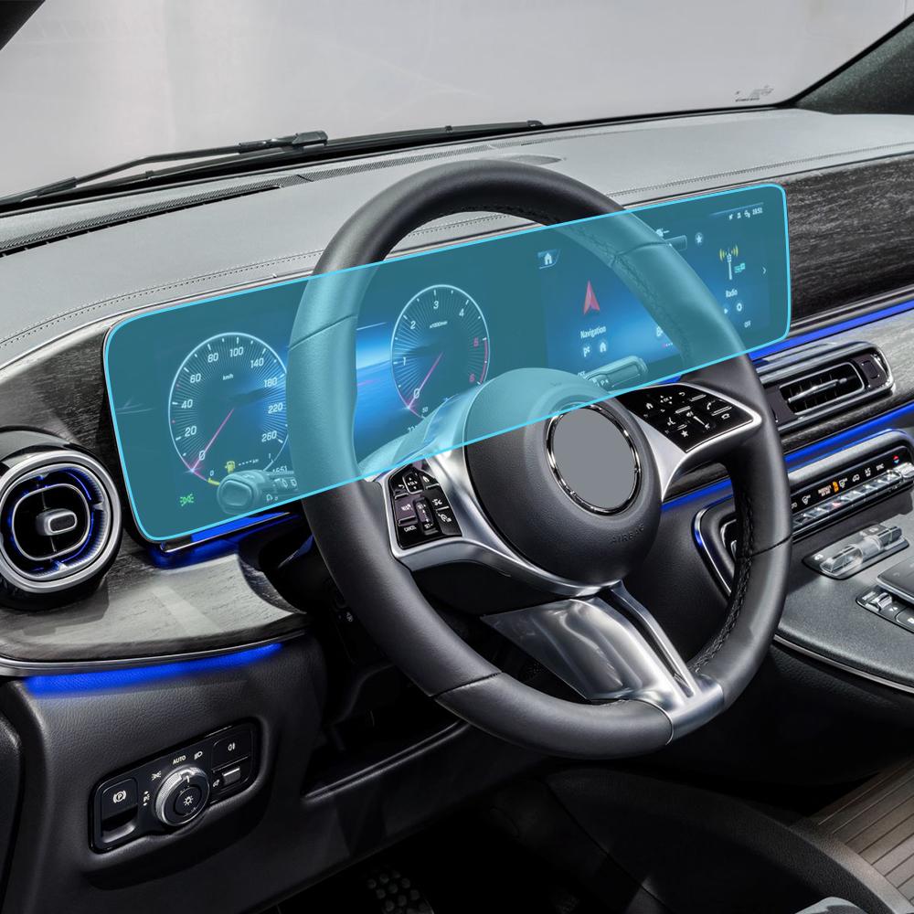 Pre-cut TPU Film for Mercedes Benz V-Class W447 2025 2025 2026 Car Gearbox Panel Dashboard Anti-Scratch Transparent PPF Film