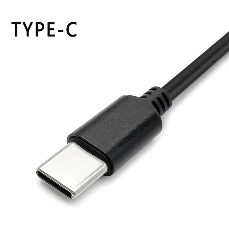 Игровые гарнитуры с усиленным кабелем из TPE, разъемы Type C для Arctis 3 5 7, для иммерсивного звука, индивидуальные световые эффекты