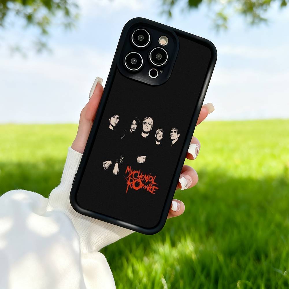 Чехол для телефона из ТПУ с изображением группы My Chemical Romance Для IPhone 17 16 15 14 13 12 11 Pro Plus Max Защитная крышка