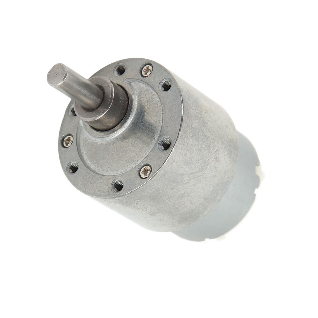 Worm Geared Motor 8RPM JGB37 500 Reversible Self Locking DC Reduction Motor for Automation DC12V