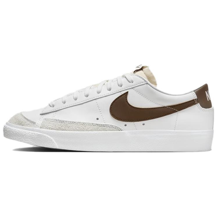 Nike Blazer Low '77 Vintage White Cacao Wow Sneakers Skateboard Shoes DA6364-113