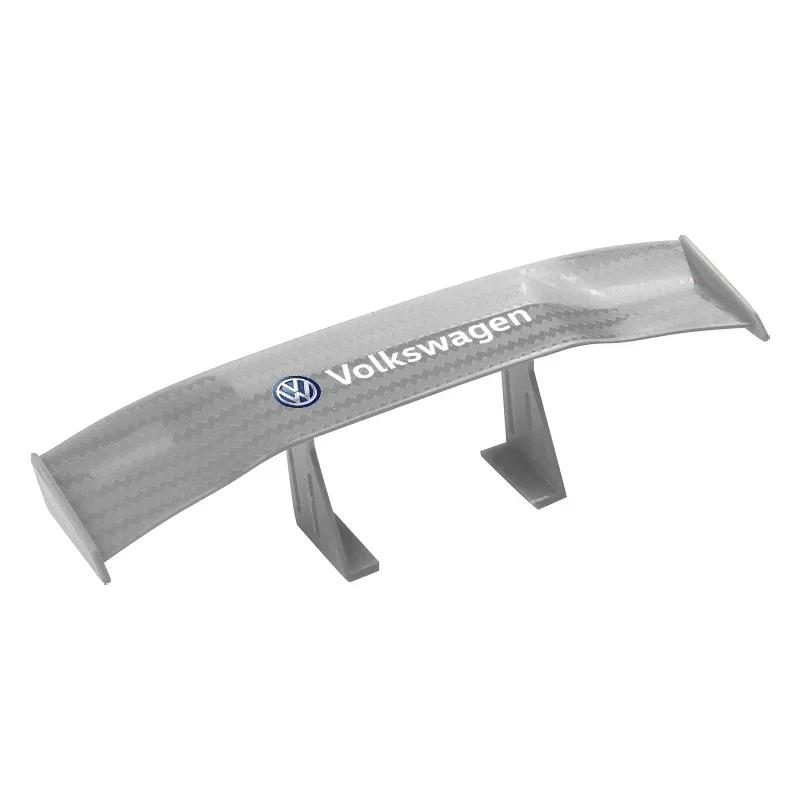 Новый Новый B6 Для Автомобиля Volkswagen Заднее Мини Спойлер Крыло Мотоцикл Маленькая Модель Канард Хвостовое Крылышко ABS Карбон Для Volkswagen R L
