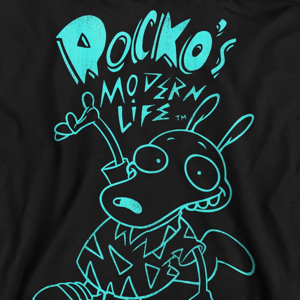 Rocko´s Modern Life Unisex Adult Neon Sweatshirt
