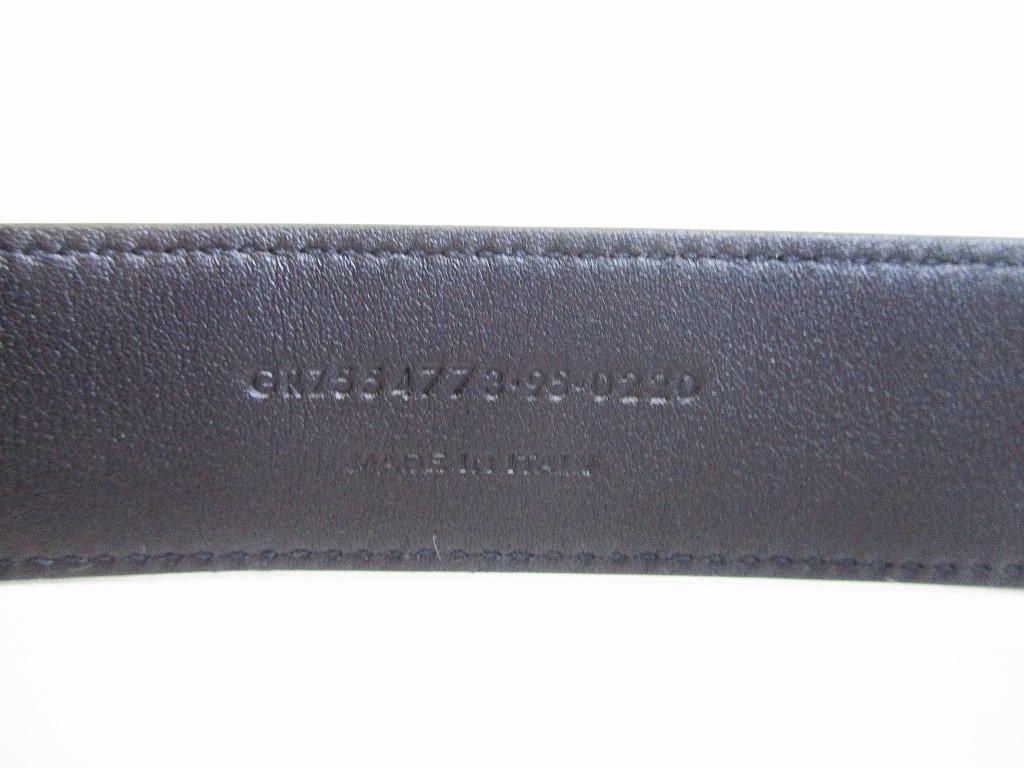 Authentic Saint Laurent Paris YSL Yves Saint Laurent Leather Belt Size 89-99cm #7974 Refurbished