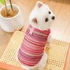 Футболки для собак Летний жилет для домашних животных без рукавов Дышащая полая охлаждающая одежда Одежда для домашних животных