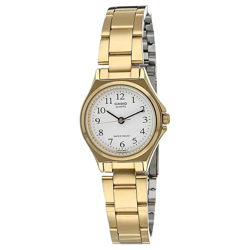 Casio Серия STANDARD Кварцевый механизм Японские и Корейские Часы Женские Часы Белый Циферблат LTP-1130N-7BRDF