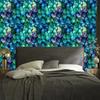 Wallpaper Ink turquoise, sea, blue and navy blue 50x1000