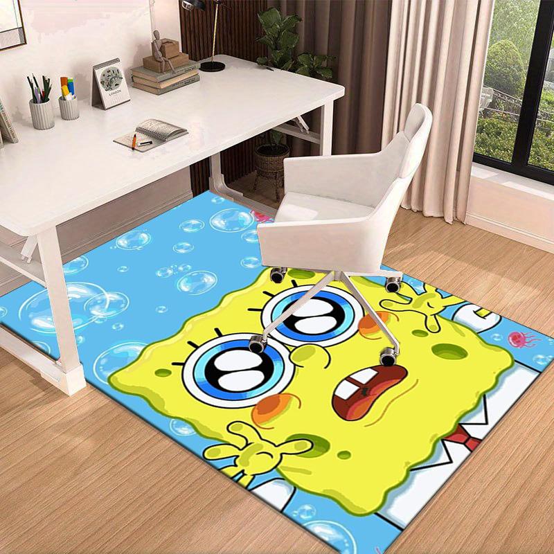 Sponge Expressions Pattern Carpet, Chair Rug,Rug for Office Bedroom living rooms, Doormat decor Fan Gift Christmas Gift