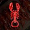 1pc Multiple Shrimp-Shaped Bottle Opener - Unique Lever Design,Perfect For Beer And Soda,Ideal Gift For Halloween, Christmas, Graduation, Father's Day
