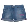Джинсовые шорты с розовой надписью Child
