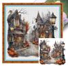 Комплекты стикеров-Kreuzstichset из Öko-Baumwolle 11 CT в стиле Halloween-Ha