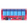 6 Channel USB Relay Module Modes Adjustable HID Drive Free USB Relay Board for Home Farm 24V