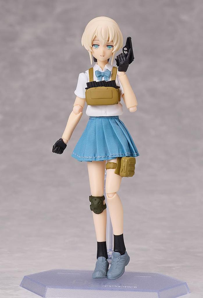Figma Little Armory Вооруженная JK Вариант E ABS ПВХ Окрашенная Подвижная Фигурка Немасштабная &