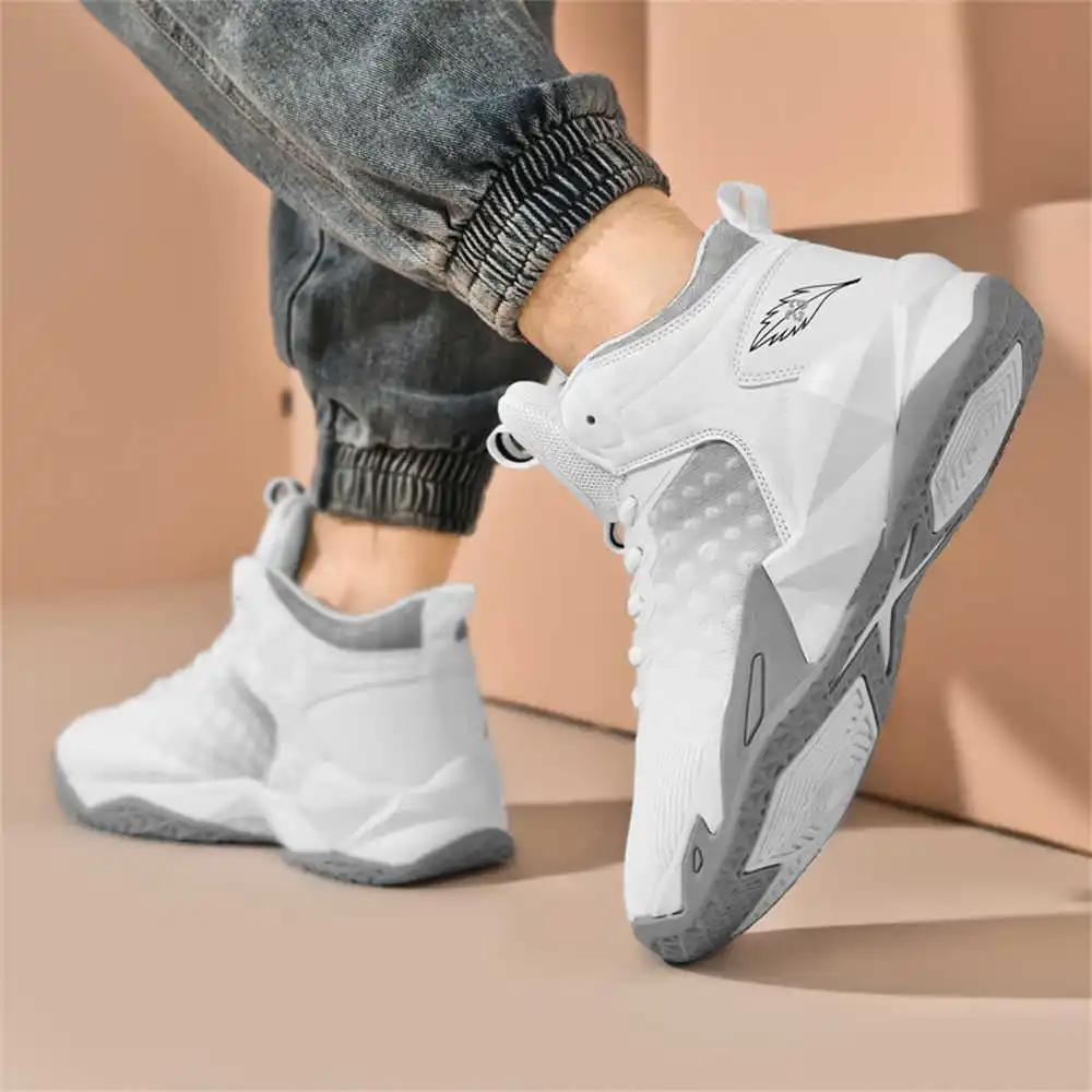 Breathable Slip-resistant White Sneakers For Men Woven Mens Casual Shoes Sneakers Men's Sports Boots For Running Footwear