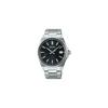 Мужские кварцевые часы Seiko Selection SBTH005 Черный циферблат Календарь даты Водонепроницаемость 10 АТМ Браслет из нержавеющей стали