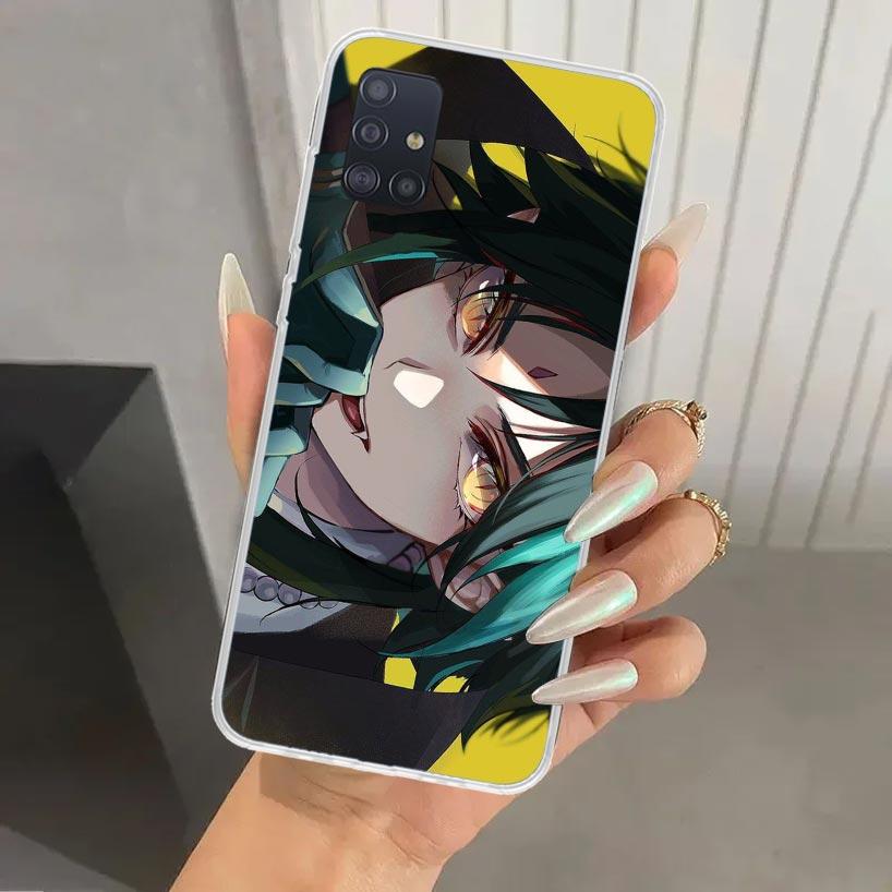 Чехол для телефона Xiao Genshin Impact для Samsung Galaxy A52 A32 A22 A12 A02S A50S A30S A10S Note 20 Ultra 10 Plus S10 A31 A20 A71 A72