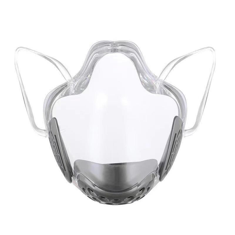 Новая стильная радикальная альтернатива прозрачному пластику и респиратору, многоразовая прозрачная маска для лица для взрослых