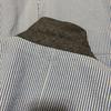 Used [Luigi Zanielli] Tailored Jacket Striped Seersucker Men's