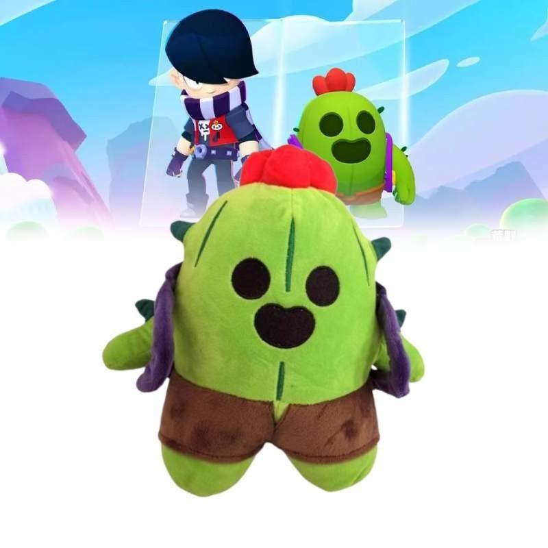 Милая мультяшная плюшевая игрушка Дикий Спайк Кукла Леон Герой Кактус Трансграничная плюшевая игрушка