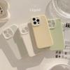 Жидкий Желейный 16 Подходит для Чехла iPhone iPhone 15 Защита от Падений 14promax Однотонный Простой 12 Всесторонний 13