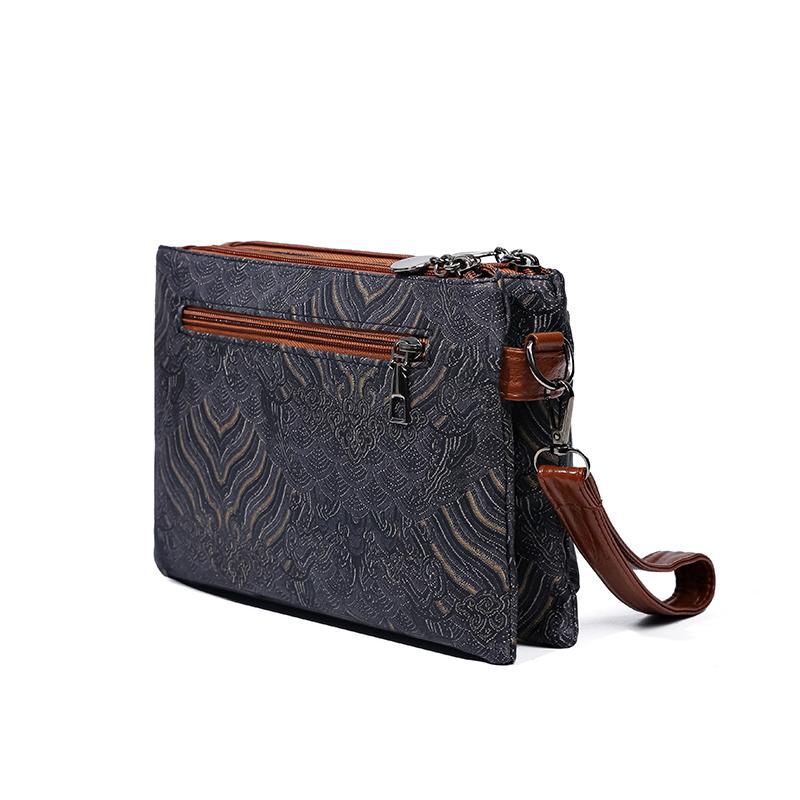 Women's Soft Leather Bag Crossbody Bag Large Capacity Shoulder Bag Multi-Layer Bag Mother Bag