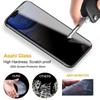 Полное антишпионское защитное стекло для экрана для iPhone 17 16 15 14 13 12 11 Pro Max 14 15 7 8 Plus XR X XS Max 6s 12 13 Mini